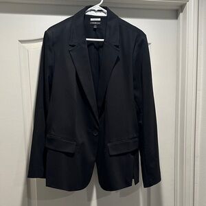 Black Women's Blazer by Lane Bryant modernist collection